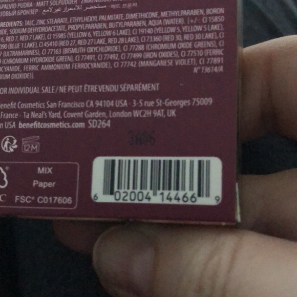 Benefit Cosmetics Hoola Bronzer - Picture 5 of 5